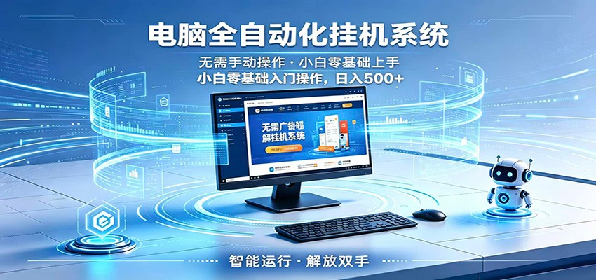智能广告挂机无需值守，小白上手轻松实现每日增收-dabaowz
