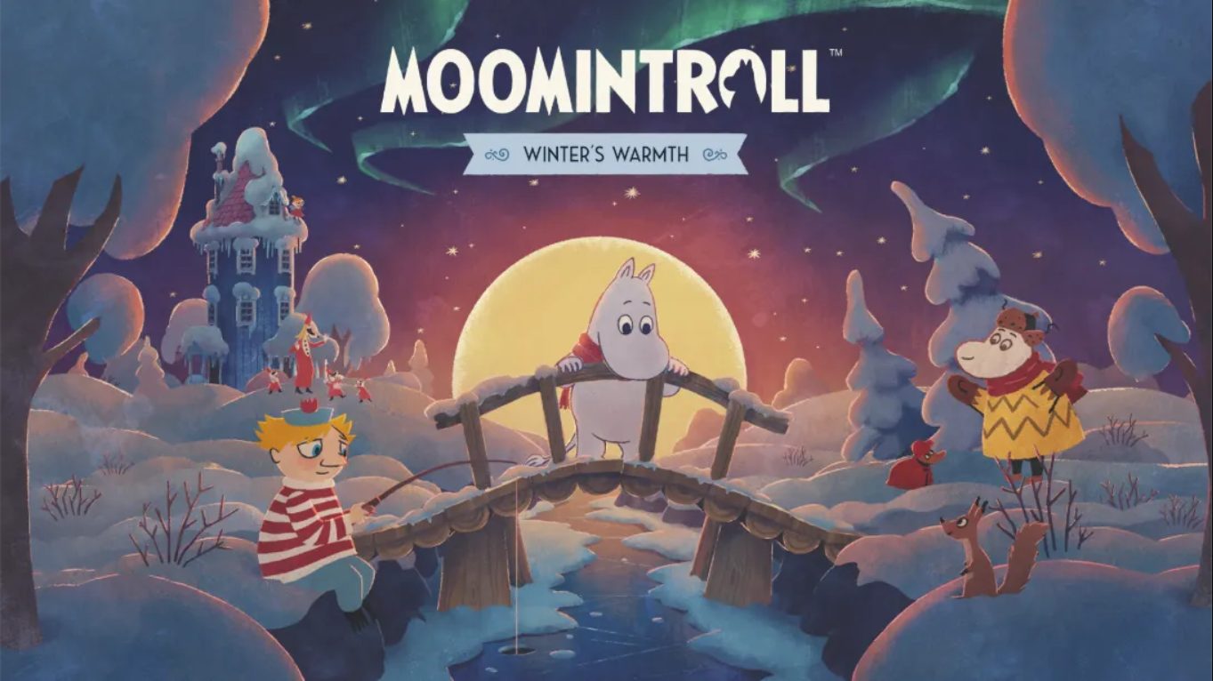 【美版】姆明 暖心冬日 .Moomintroll Winter’s Warmth 中文-dabaowz