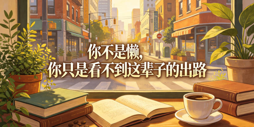 付费文章：你不是懒，你只是看不到这辈子的出路-dabaowz