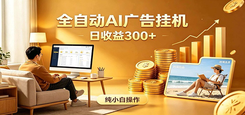 AI风口项目，全程解放双手，后台自动运行赚取收益，每天稳定收益300+-dabaowz
