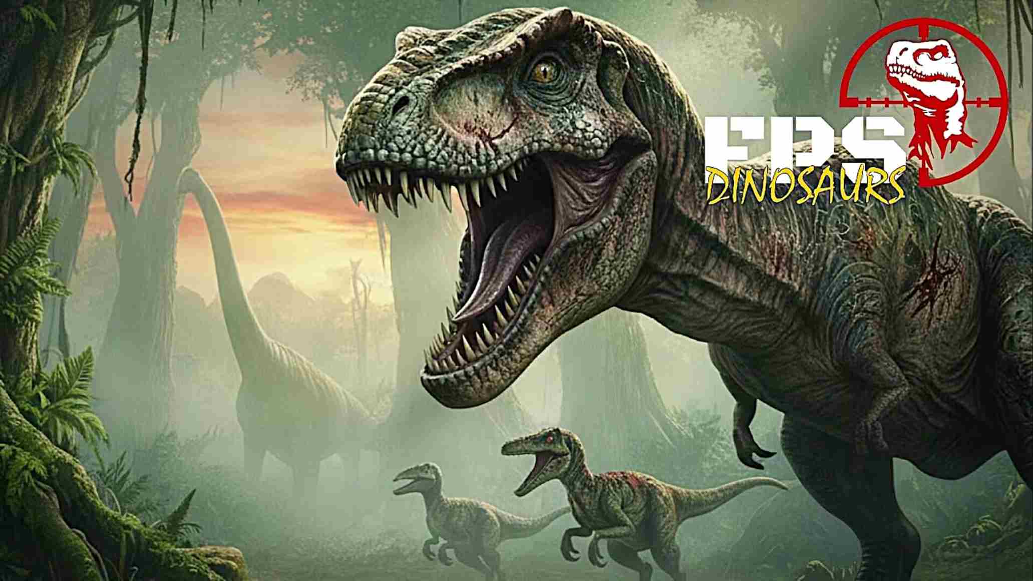 第一人称射击恐龙游戏 .FPS Dinosaurs 中文-dabaowz
