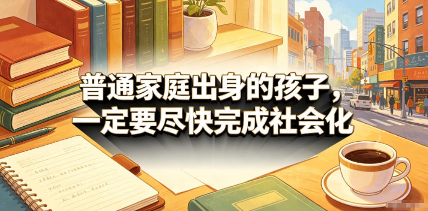 付费文章：普通家庭出身的孩子，一定要尽快完成社会化-dabaowz