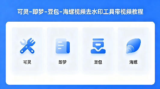 可灵–即梦–豆包–海螺视频去水印工具带视频教程-dabaowz