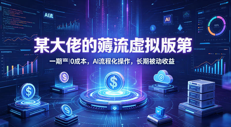 某大佬的薅流虚拟版第一期丨0成本，AI流程化操作，长期被动收益-dabaowz