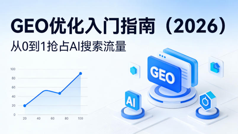 【最新】GEO优化入门指南(2026)，从0到1抢占AI搜索流量-dabaowz
