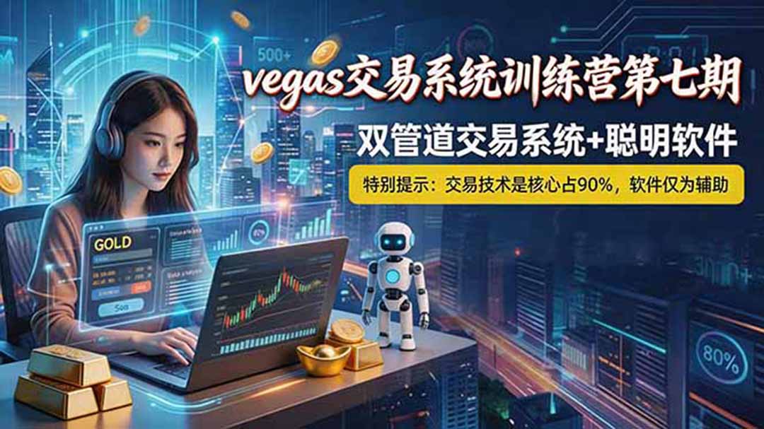 【海外美金AI搬砖】Vegas交易技术+聪明软件， 黄金期货日赚50-1000U， 长期稳定，小白轻松上手-dabaowz