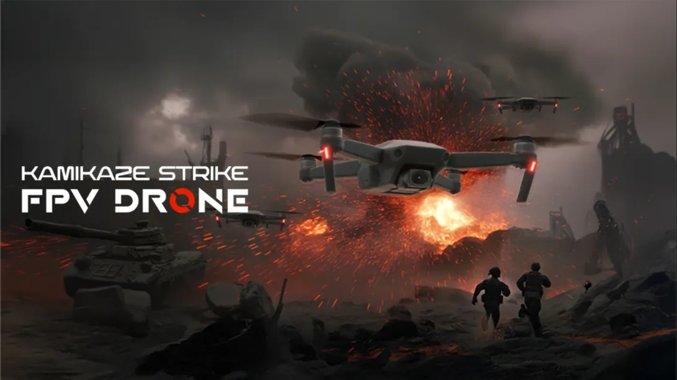【美版】神风无人机 .Kamikaze Strike FPV Drone 中文-dabaowz