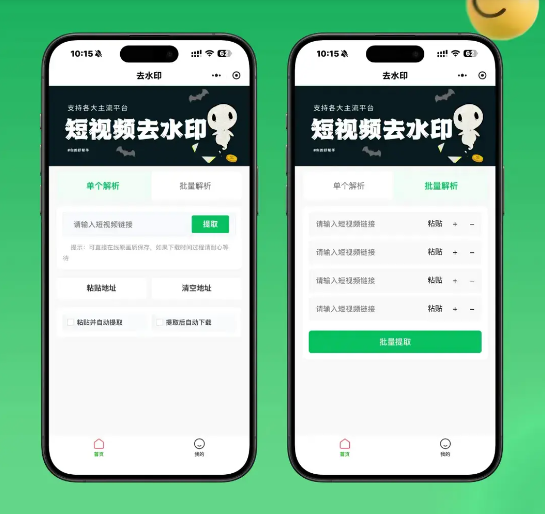 2026最新去水印小程序源码 v1.6.5 带流量主-dabaowz