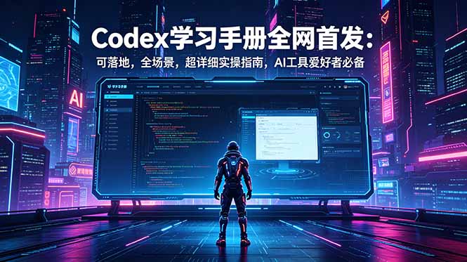 Codex学习手册全网首发：可落地，全场景，超详细实操指南，AI工具爱好者必备-dabaowz