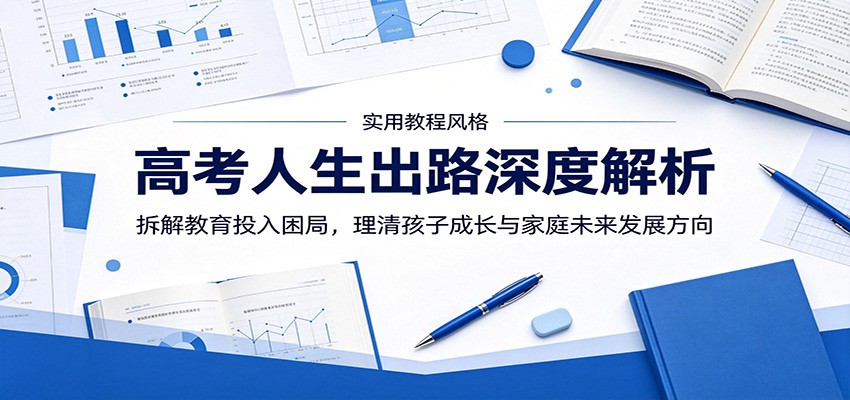 高考人生出路深度解析：拆解教育投入困局，理清孩子成长与家庭未来发展方向-dabaowz
