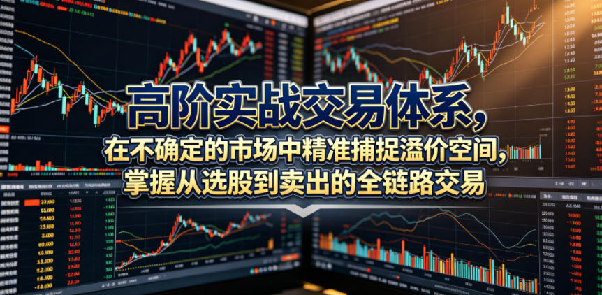 高阶实战交易体系，在不确定的市场中精准捕捉溢价空间，掌握从选股到卖出的全链路交易心法(更新6月)-dabaowz