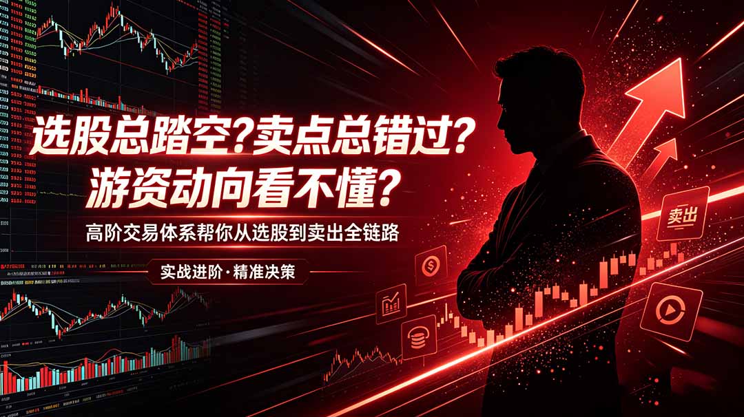 选股总踏空？卖点总错过？游资动向看不懂？高阶交易体系帮你从选股到卖出全链路(更新6月-dabaowz
