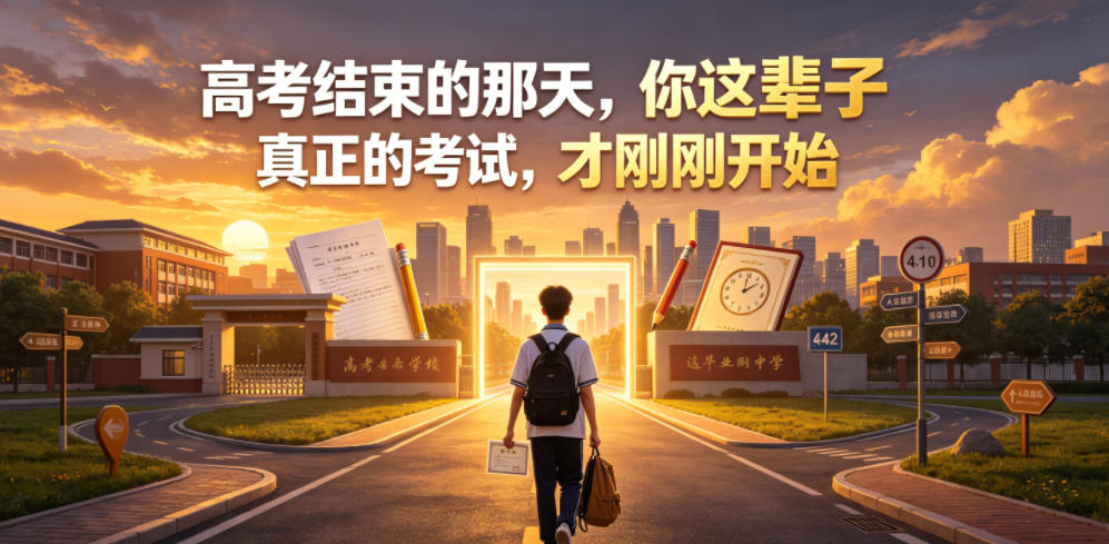 付费文章：高考结束的那天，你这辈子真正的考试，才刚刚开始-dabaowz