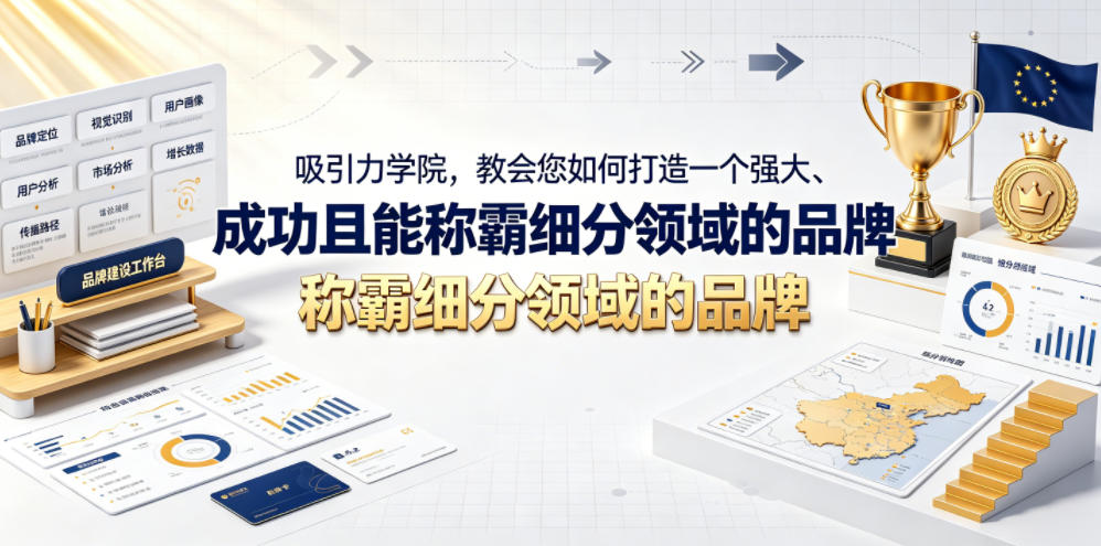吸引力学院，教会您如何打造一个强大、成功且能称霸细分领域的品牌！【原创双语字幕】-dabaowz
