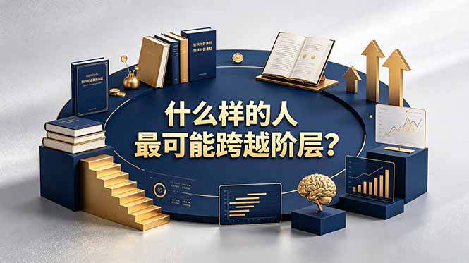 付费文章：什么样的人最可能跨越阶层？具备这五种特质，普通人也能顺利跨越阶层-dabaowz