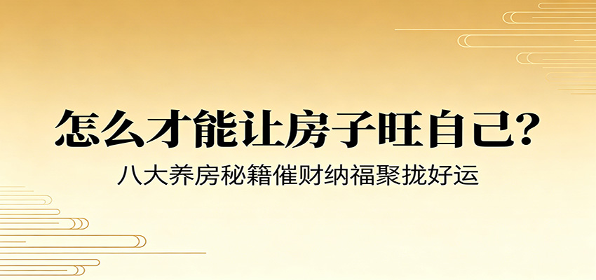 付费文章《怎么才能让房子旺自己？》八大养房秘籍催财纳福聚拢好运-dabaowz