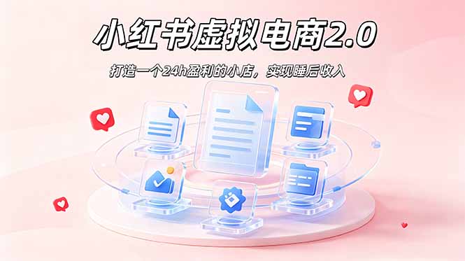 2026 年最强风口掘金项目:AI小红书虚拟电商,布局搜索流量,每日躺赚500+-dabaowz