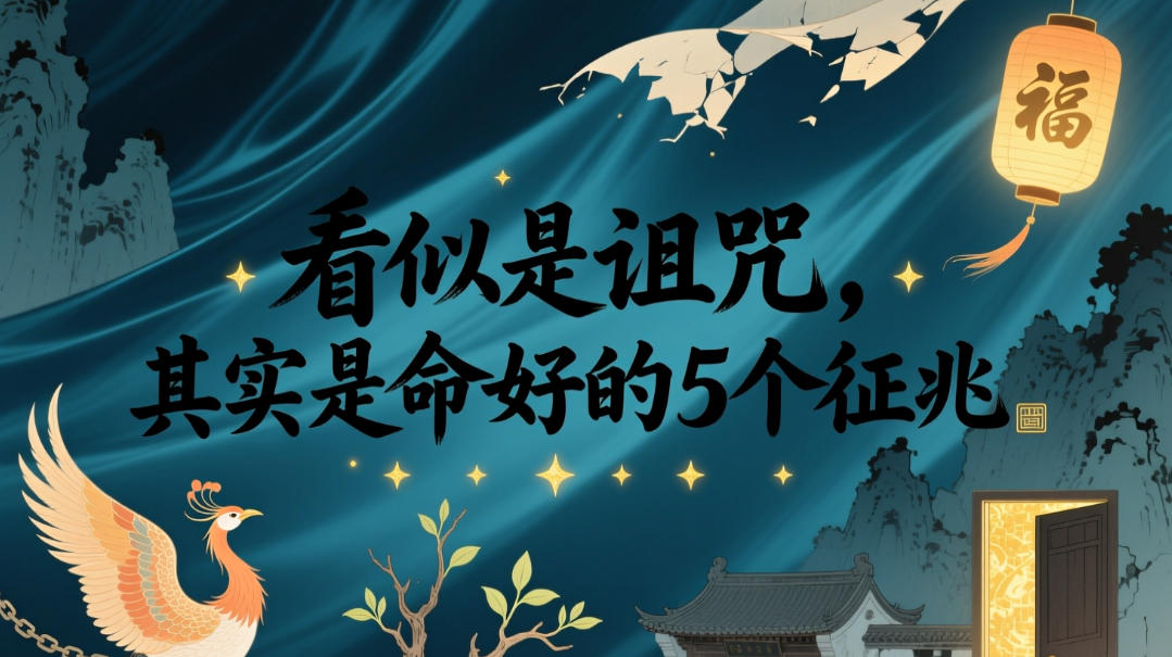 付费文章：看似是诅咒，其实是命好的5个征兆-dabaowz