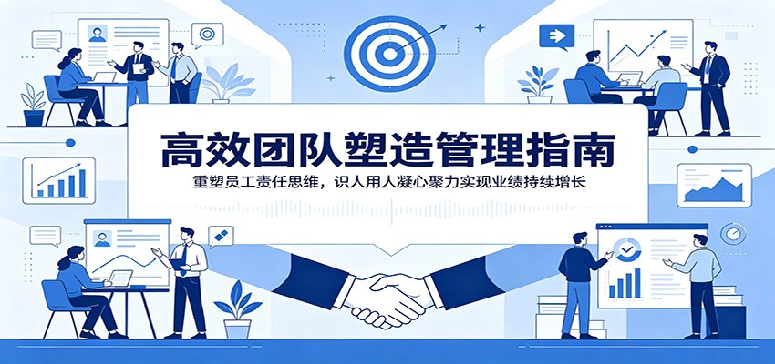 高效团队塑造管理指南：重塑员工责任思维，识人用人凝心聚力实现业绩持续增长-dabaowz