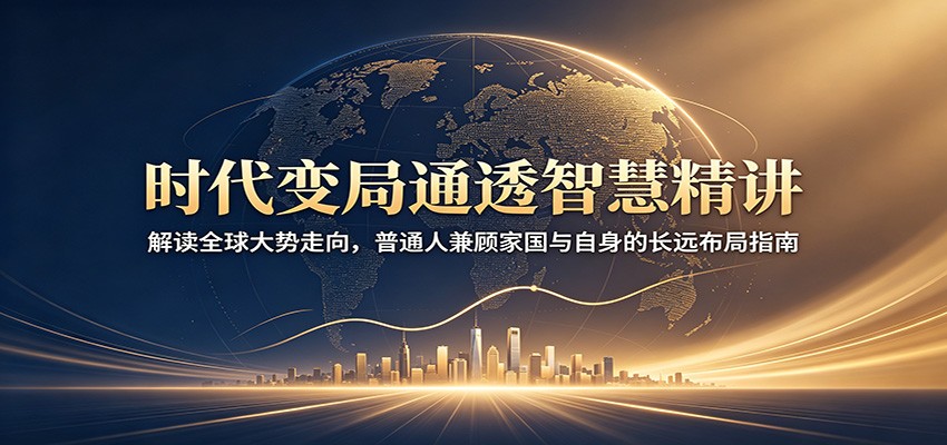 时代变局通透智慧精讲：解读全球大势走向，普通人兼顾家国与自身的长远布局指南-dabaowz