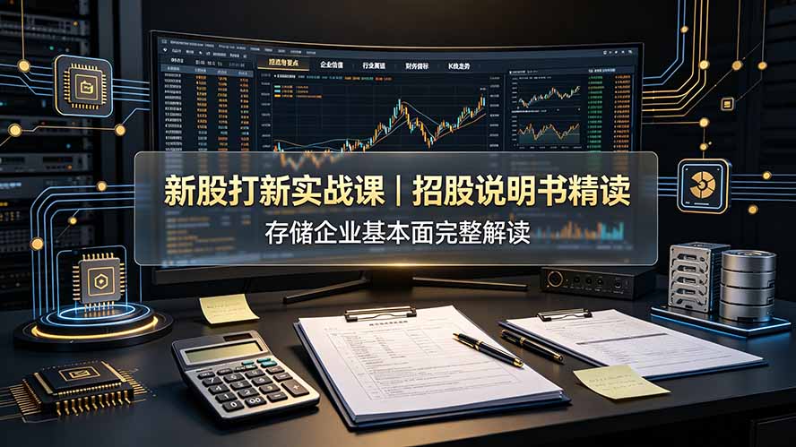 付费文章：新股打新实战课｜招股说明书精读，存储企业基本面完整解读-dabaowz