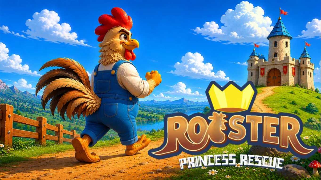 【日版】公鸡勇士：拯救公主 .Rooster: Princess Rescue 英语-dabaowz
