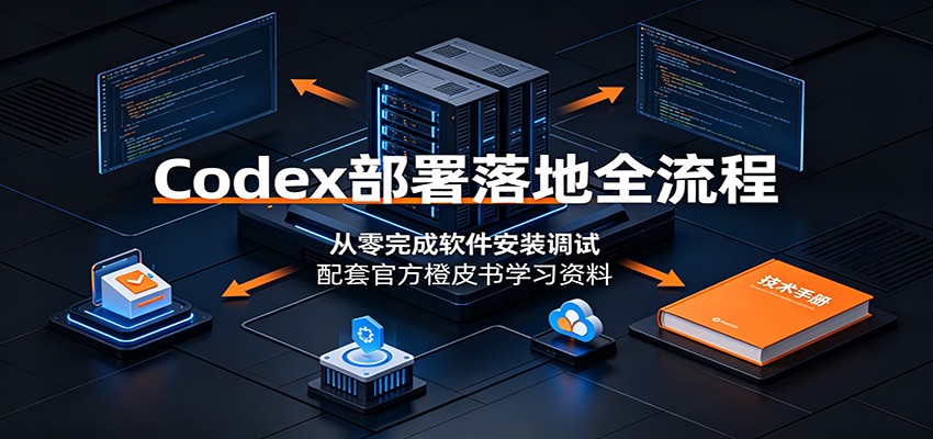 Codex部署落地全流程：从零完成软件安装调试，配套官方橙皮书学习资料-dabaowz