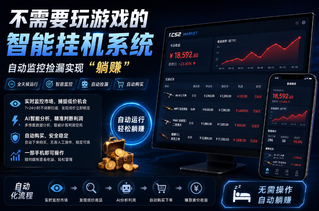 不用玩游戏的游戏搬砖项目，无需自己挂G，无需购买任何额外设备，所有数据支持任何形式验证【揭秘】-dabaowz