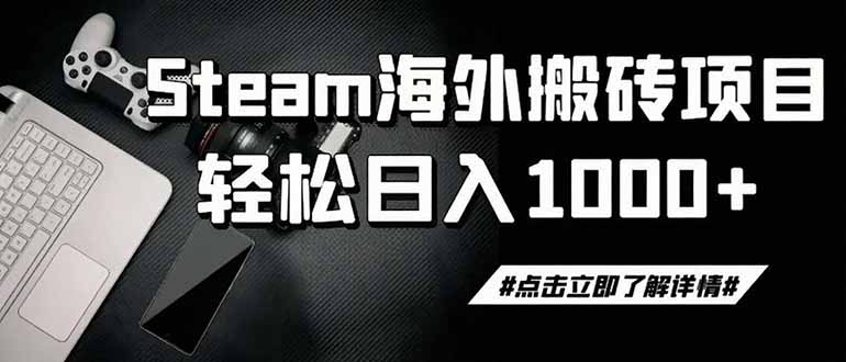 steam搬砖，一周只需1-2小时，轻松月入过万，上不封顶-dabaowz