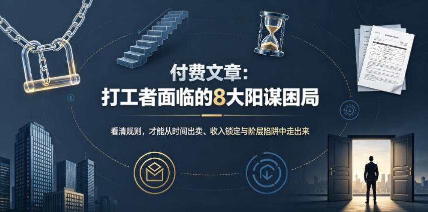 付费文章：打工者面临的8大阳谋困局-dabaowz