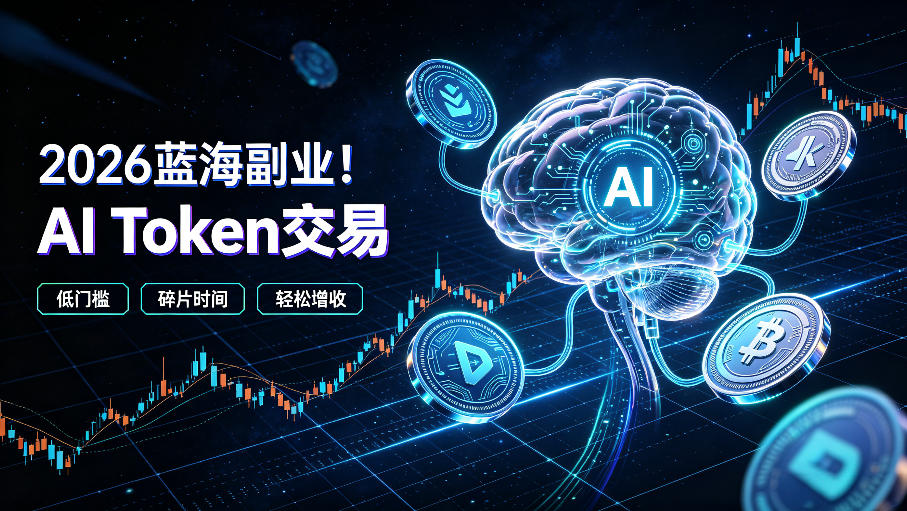 2026全新风口副业｜AI智能Token交易，空闲时间轻松 賺 收益，无需全天盯盘【揭秘】-dabaowz