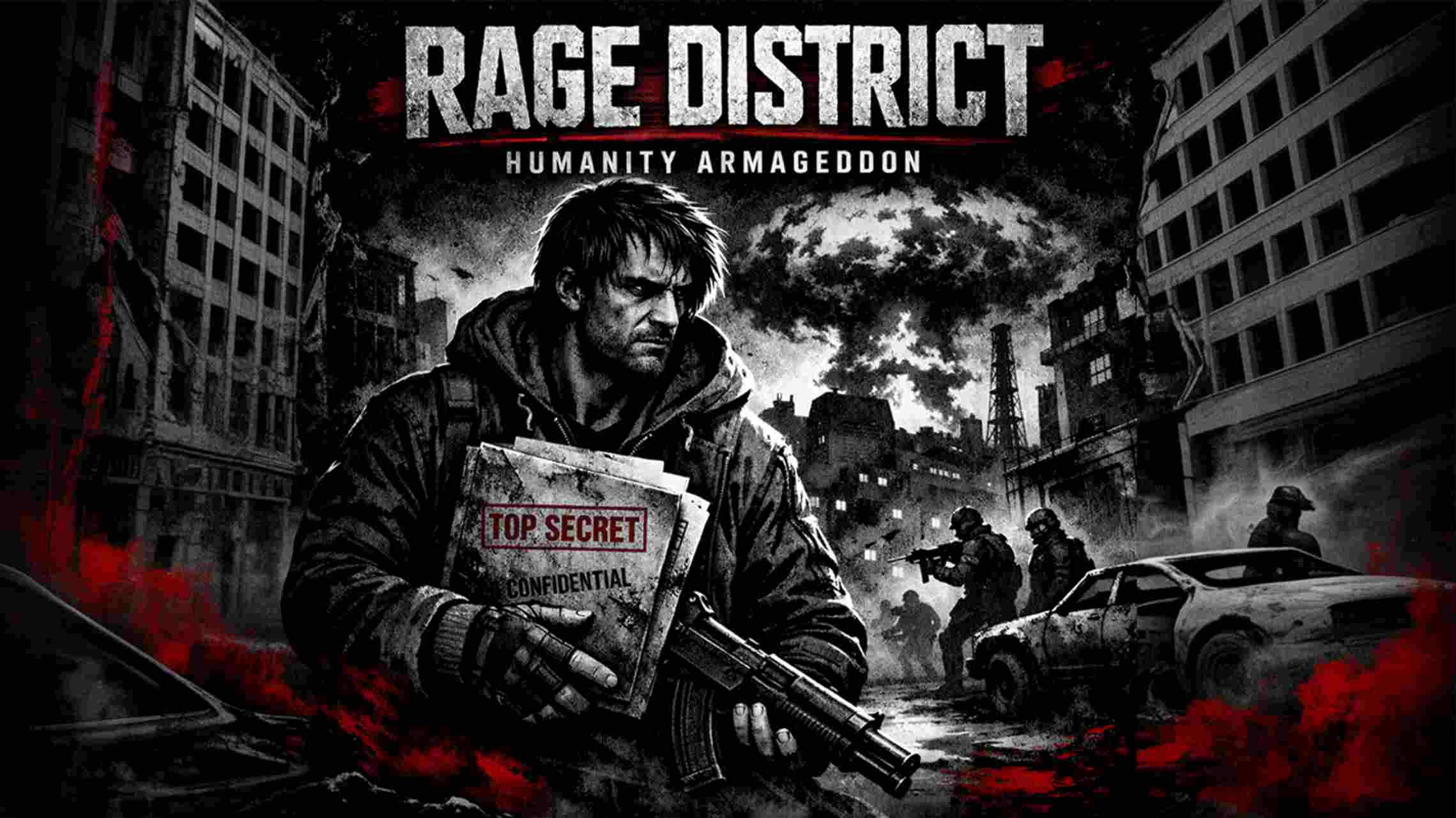 【美版】狂怒区 人类末日 Rage District – Humanity Armageddon 英语-dabaowz