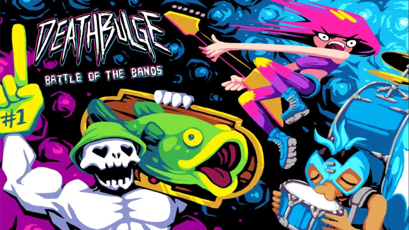 【美版】死亡鼓点：乐队之战 .Deathbulge Battle of the Bands 英语-dabaowz