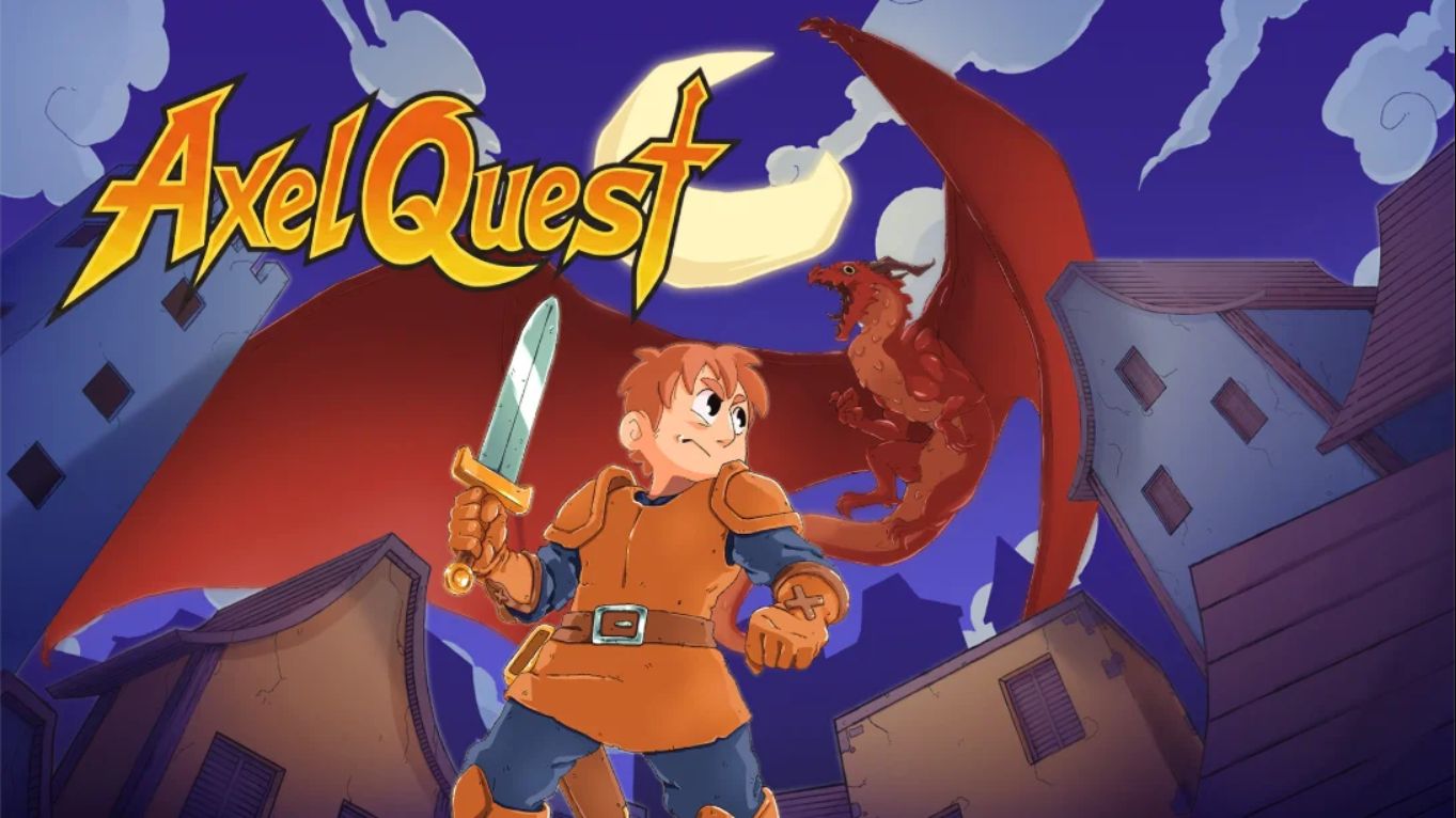 【美版】阿克塞尔大冒险 .Axel Quest 英语-dabaowz