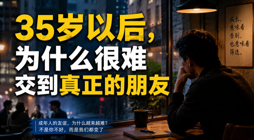 付费文章：35岁以后，为什么很难交到真正的朋友-dabaowz