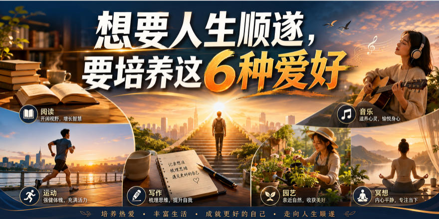 公众号付费文章：想要人生顺遂，要培养这6种爱好-dabaowz