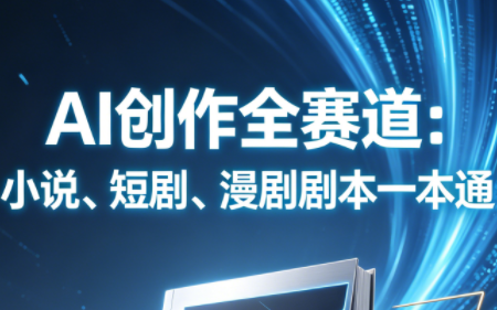 AI创作全赛道：小说、短剧、漫剧剧本一本通(更新7月)-dabaowz