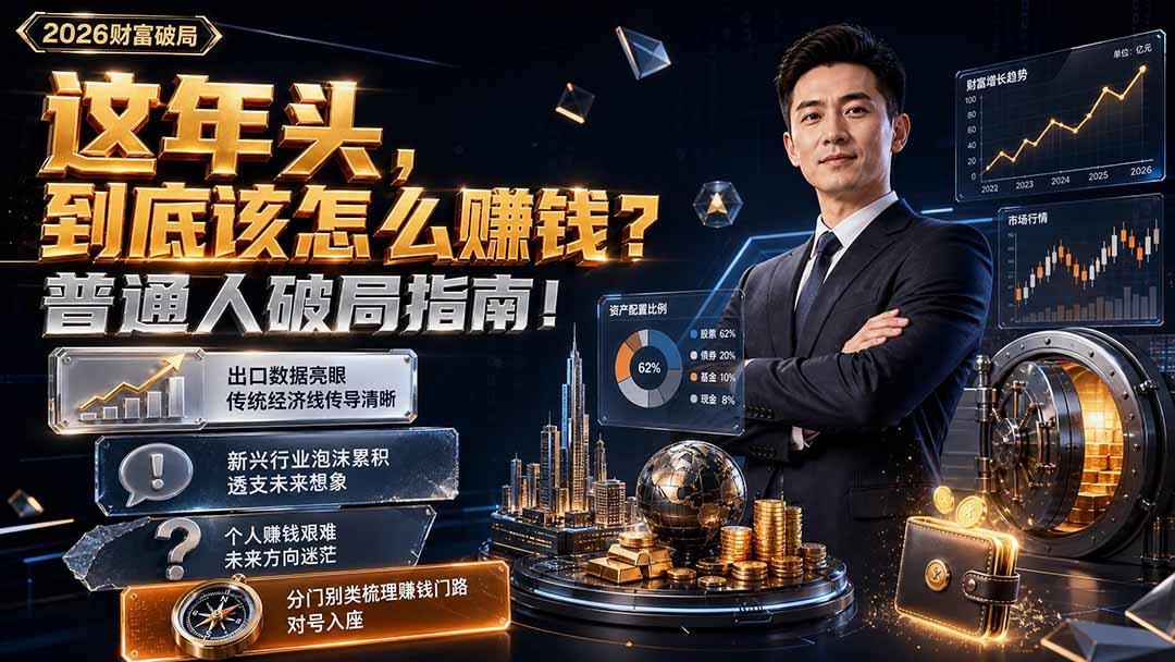 付费文章：这年头，到底该怎么赚钱？普通人破局指南！-dabaowz